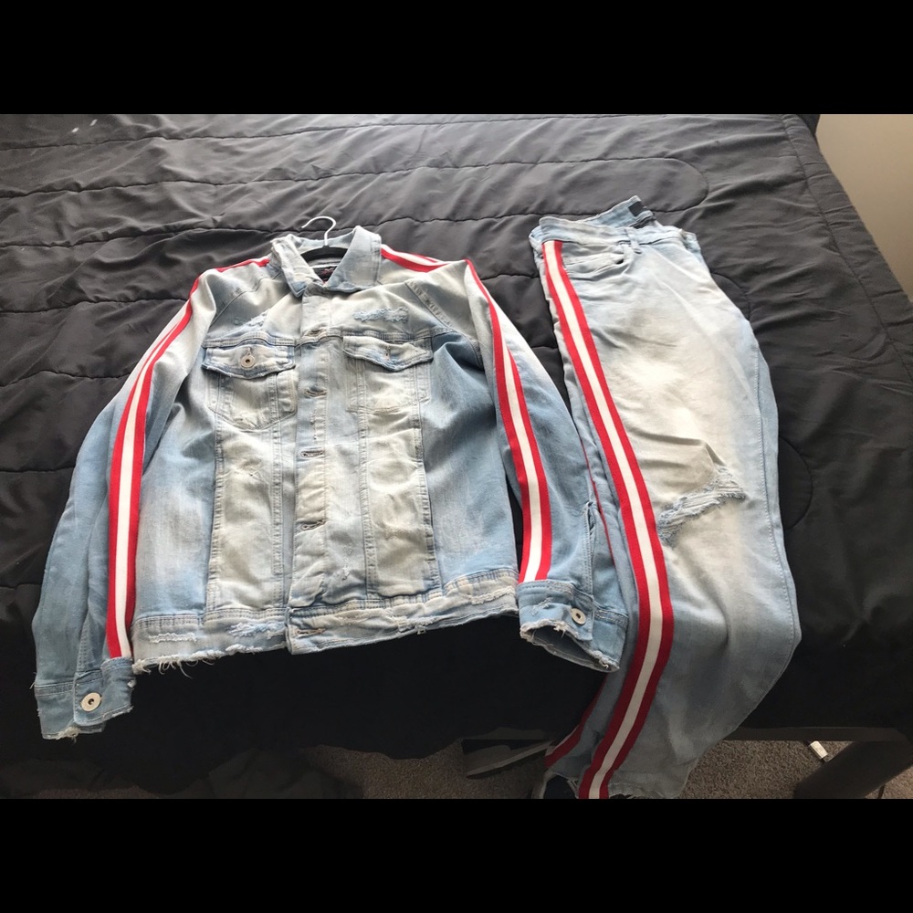 Jean Jacket Set